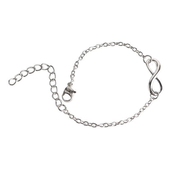 NEW!💙💎INFINITY! SILVERY BRACELET!💎💙8 BEAUTIFUL - Picture 4 of 8